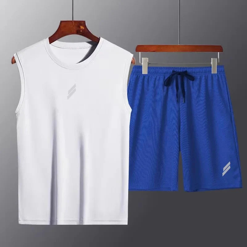 Breathable Mesh Workout Set for Men