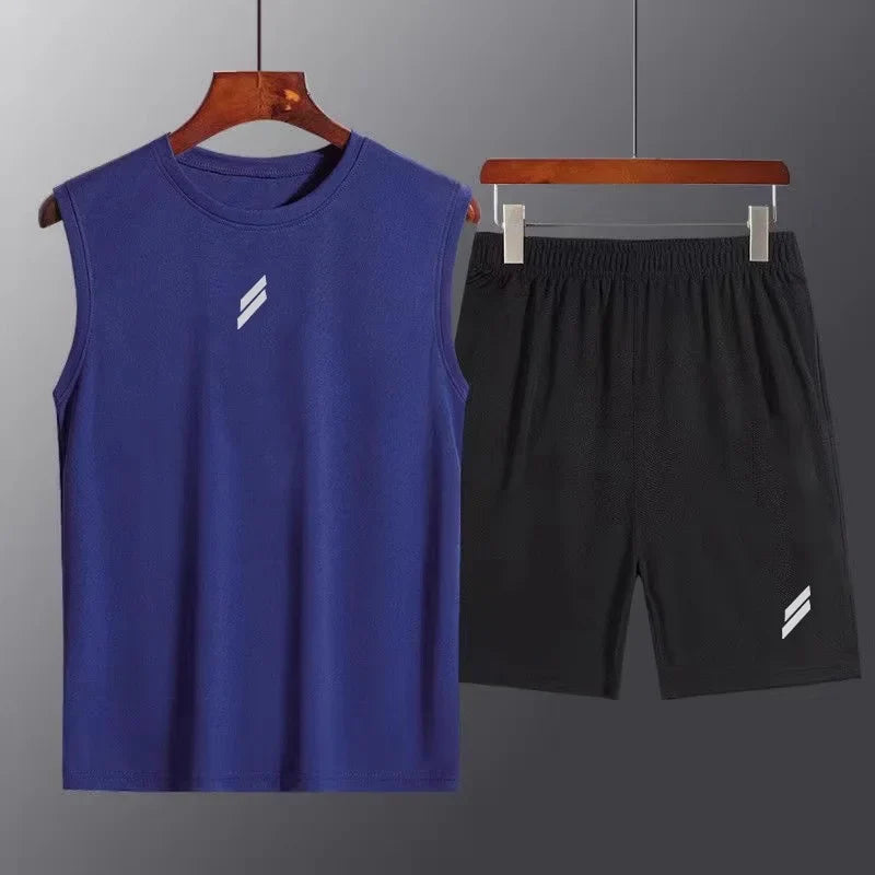 Breathable Mesh Workout Set for Men